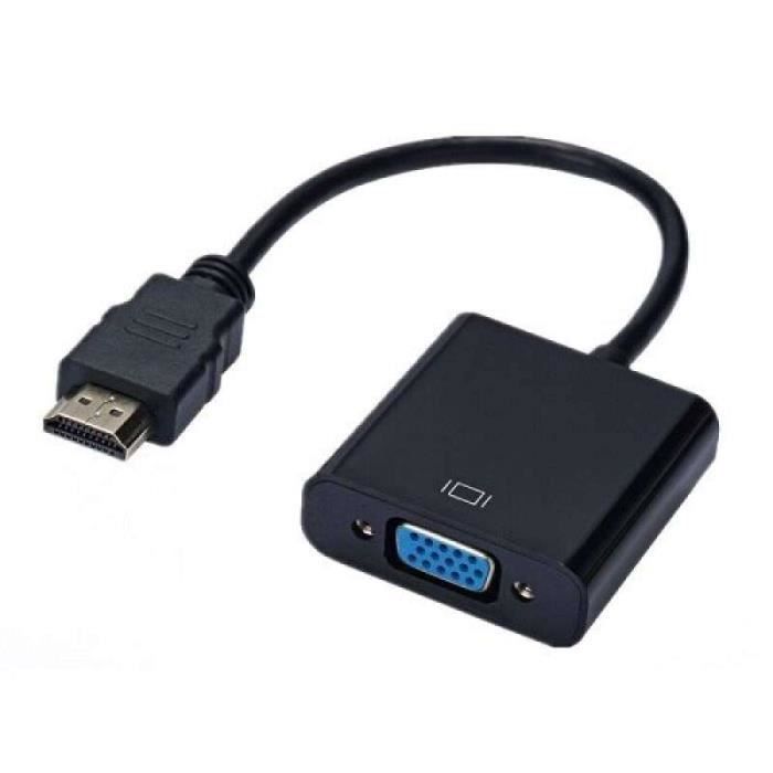 SJ01740-Adaptateur HDMI vers VGA HD 