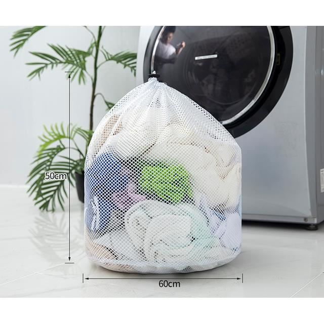 Sac à linge pour animal, sac de lavage pour animal, empêche les poils de bloquer la machine à laver, grande taille, idéal pour chien, chat, cheval, lapin (violet