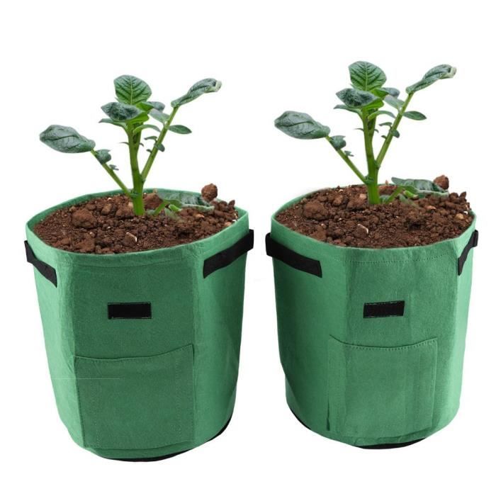 Quand Planter Pomme De Terre En Sac 2pcs Sac De Plantation De Pomme De Terre Sac De Plantation De Legumes De Jardin En Plein Air Vert Herbe Dq France Achat Vente Jardiniere Bac A Fleur 2pcs Sac