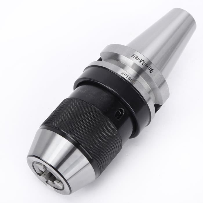 Porte-outil Mandrin De Perçage BT40-APU13-100 – Acier Rapide, Cémentation, Pour Fraiseuse CNC, Serrage 1-13 Mm - 11