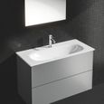 GROHE Mitigeur lavabo monocommande Essence 23589001 - Bec fixe - Limiteur de température - Economie d'eau - Chrome - Taille S-1