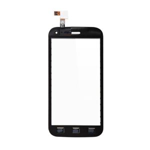 Vetro + Touchscreen LCD Per Wiko Y60 - Schermo Di Ricambio Con Parte Nera