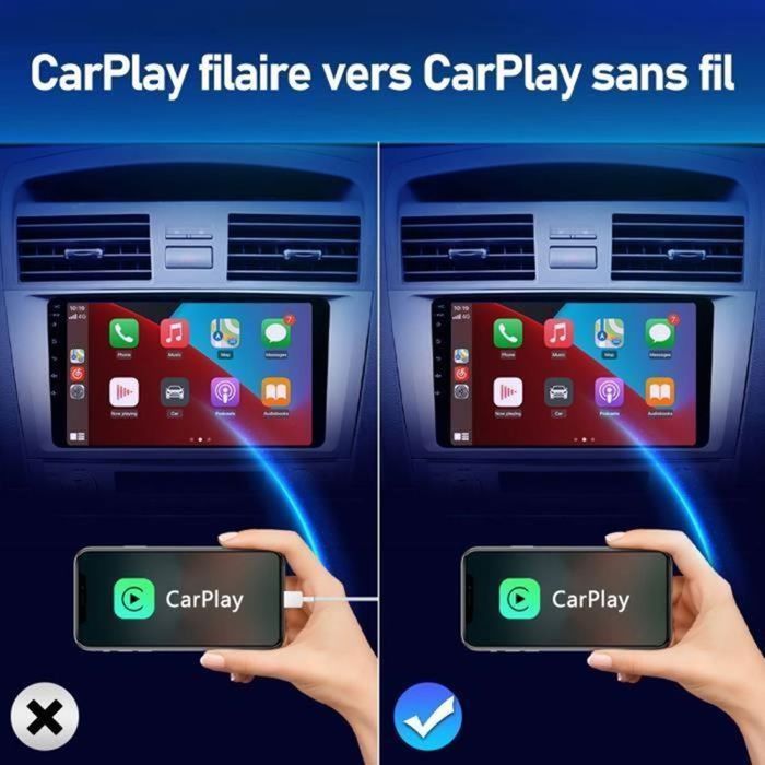 Ce boitier permettant de profiter de CarPlay sans fil est à 65€ (-60€) !