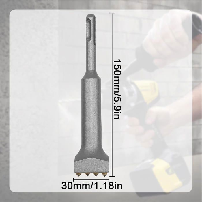 SDS Plus Burin Piqueur électrique SDS Plus, 40 Cr Pour