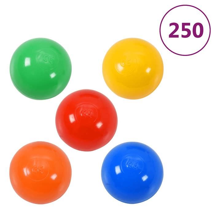 Set De 50 Balles De Piscine Multicolores – Jouet Sensoriel Pour Bébé, Développement De La Coordination Et Apprentissage Des Couleurs