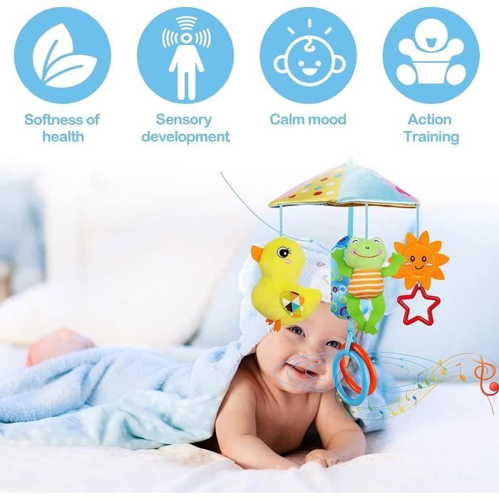 Siège Auto Jouet pour Bébé,Berceau Hochet Jouets Animales, Lit Suspendu Jouet,Jouets Doux de bébé de hochets pour 0-36 Mois - Puériculture & Eveil bébé Siège Auto Jouet pour Bébé,Berceau Hochet Jouets Animales, Lit Suspendu Jouet,Jouets Doux de bébé de hochets pour 0-36 Mois - Puériculture & Eveil bébé