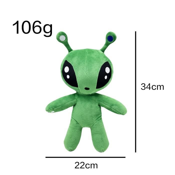 Aftonsparv green alien plush Poupee en peluche extraterrestre verte Cdiscount Maison