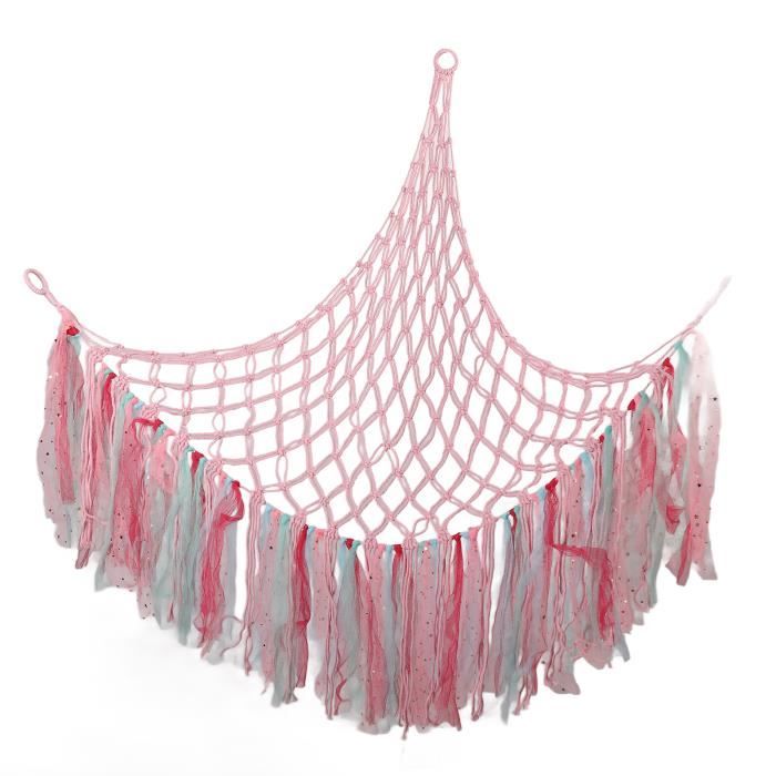 TOOAD Filet De Rangement Suspendu, Rangement Pour Jouets Suspendus, Panier De Rangement Suspendu