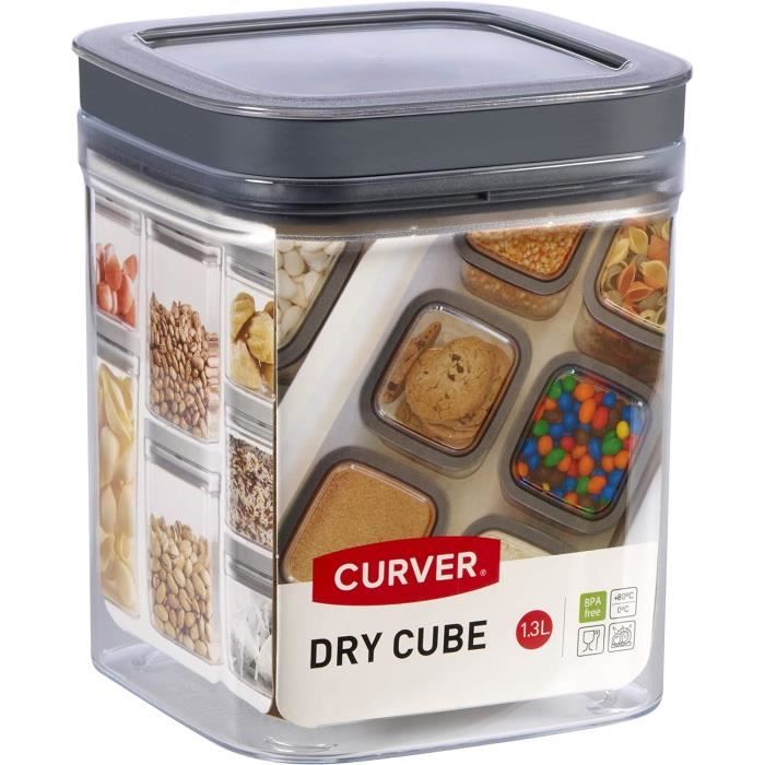 Dry Cube 1.3L Boîte De Conservation Alimentaire Hermétique Et Emplibale ...