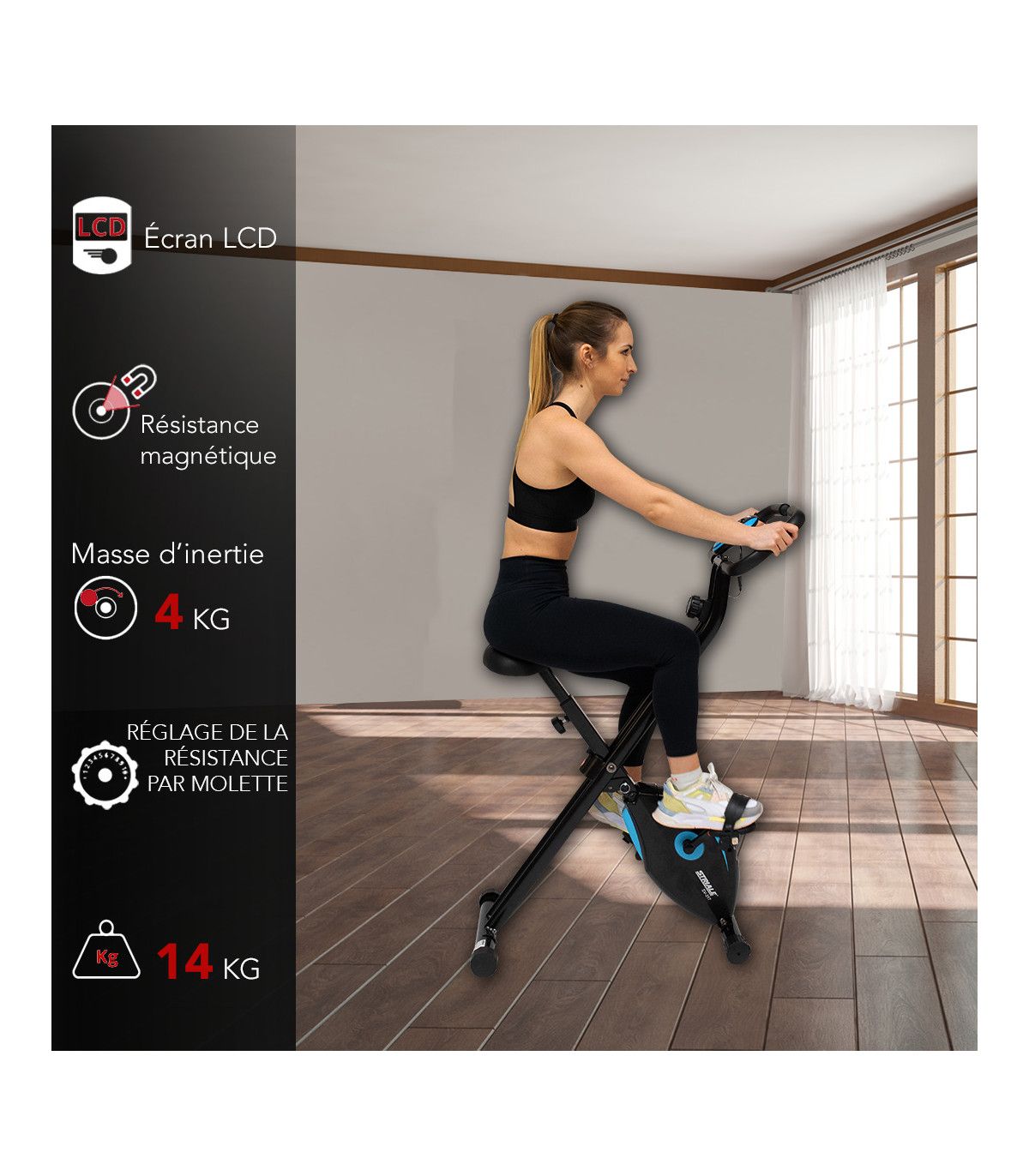 Velo appartement outlet pliable striale