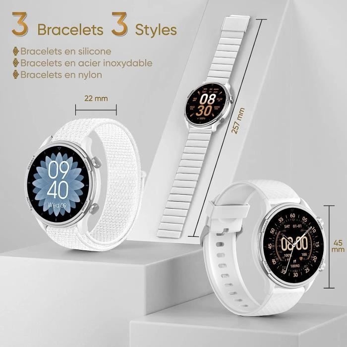 Montre connectee femme appel telephonique 2025