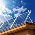 UISEBRT Support pour panneau solaire 28 pouces pour installations solaires sur camping-cars, balcons, toits (71cm)-2