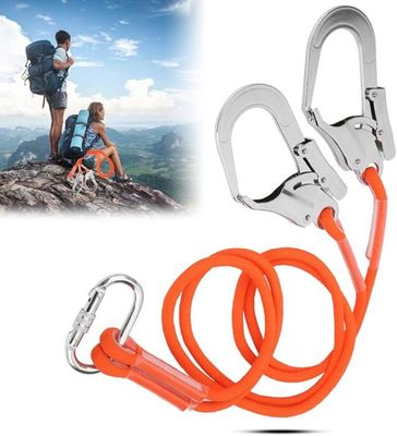 Longe Positionnement Arboriste 300/500 Cm – Nylon Haute Résistance, Anti-Chute, Réglable