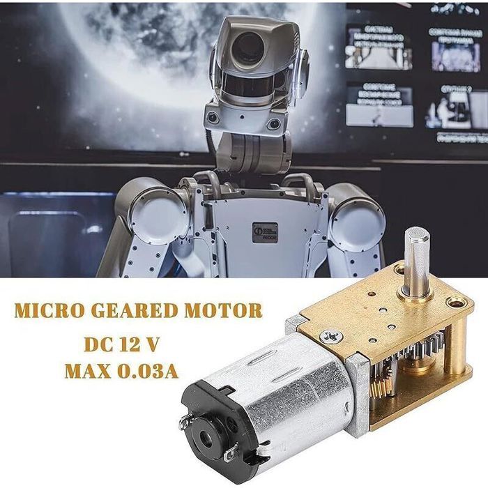 Moteur à courant continu 12 V CC HRS 550 SH 5800 tr/min pour visseuse sans fil, modélisme, etc. 12 V CC