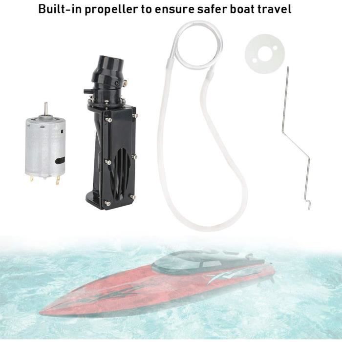 Lot 3 Propulseurs Turbo à Eau – Pompe Pulvérisation – Pour Bateau RC 380/390 – 10x3 Cm