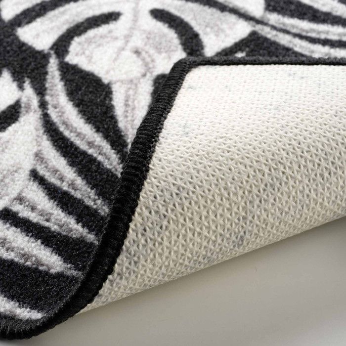 Tapis Déco Tissé Uni Manea 45x120cm Beige