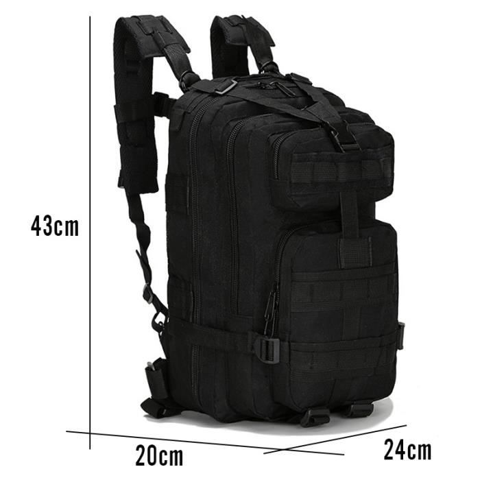 Sac à Dos Tactique 25L Olive - Sacs à Dos Tactiques Et Défense (11056330