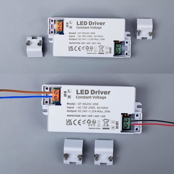 LED Transformateur 24V 400W Constante Tension Alimentation LED