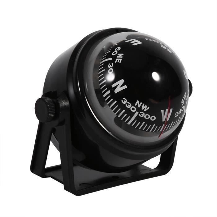 Boussole Compacte ABS Pour Voiture, Bateau, Camion Et Caravane – 5,7 Cm, 65 G, Fiable Et Précise