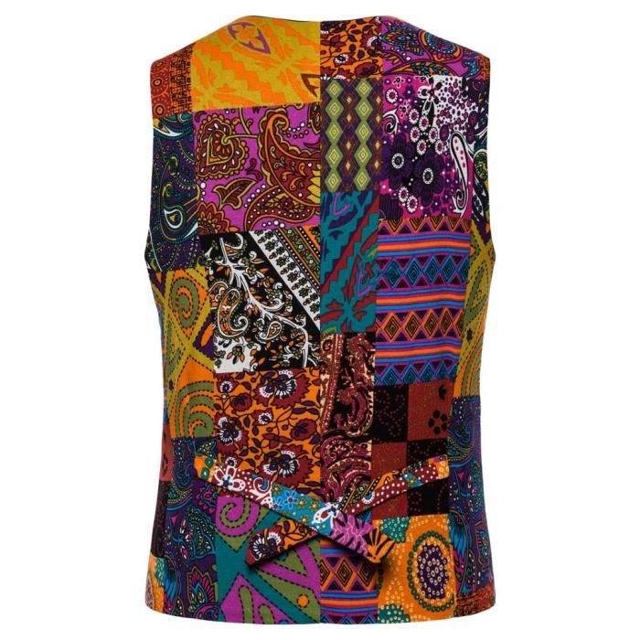Gilet ethnique homme sales