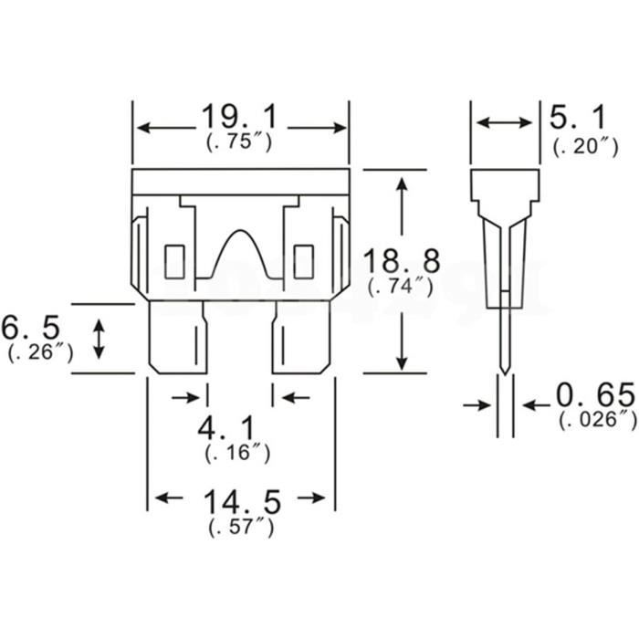 Fusibles Miniatures Atc Ato PorteFusible En