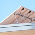 UISEBRT Support pour panneau solaire 28 pouces pour installations solaires sur camping-cars, balcons, toits (71cm)-3