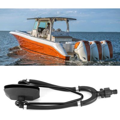 Oreille De Rinçage Pour Moteur Hors-bord – Double Alimentation En Eau, Protection Anticorrosion, Adaptable à La Plupart Des Moteurs Avec Prises D’eau Latérales