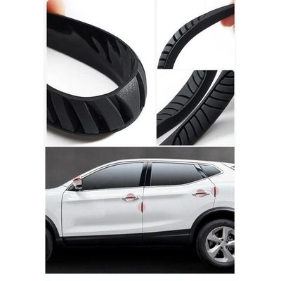 Lot De 8 Films De Protection En Caoutchouc Pour Portières De Voiture - Transparents, Antidérapants - Anti-rayures Et Chocs