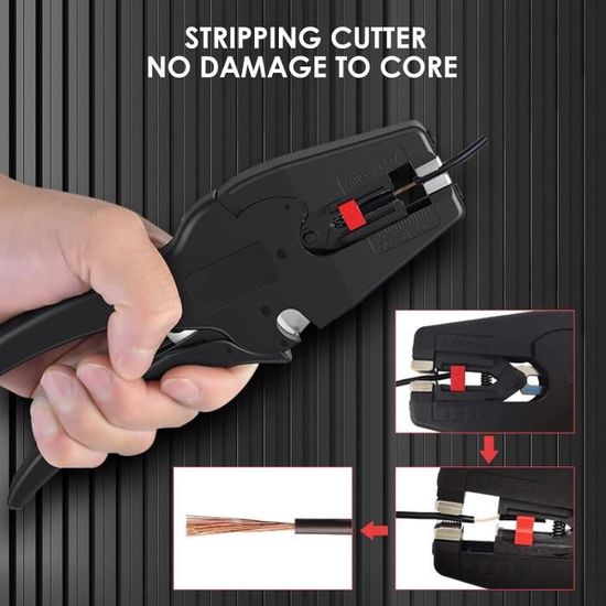 Pince à Dénuder Multifonctionnelle, Pince à Sertir Améliorée