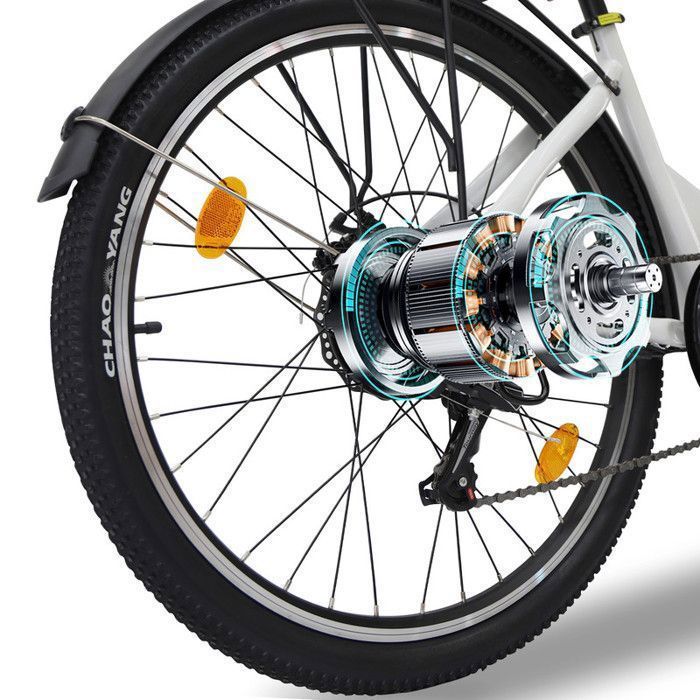 AVDLEU Vélo Électrique 26" Moteur 250W Batterie 48V/10.4Ah 25 km/h — free download
