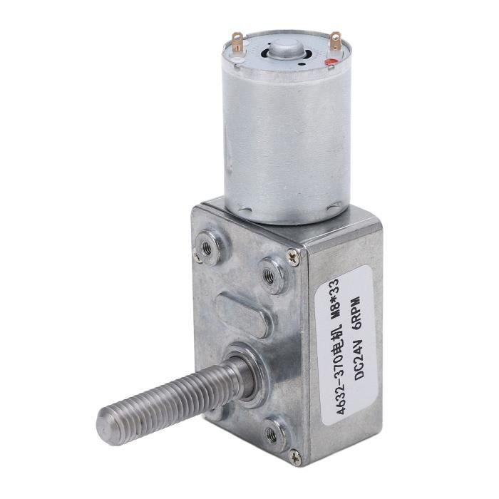 Motoréducteur DC 6V 10 RPM – Petit Moteur à Engrenages Métalliques 1:1000, Couple Élevé Pour Modèles Réduits Et Voitures Jouets