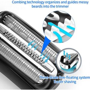 3X 32S Rasoir Tête de Rechange Couteau Net Membrane pour Braun Series 3
