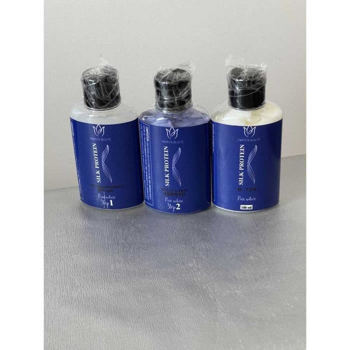 Lissage A La Proteine De Soie Lissage à la proteine de soie SILK PROTEIN sans formol + BOTOXX= 3*100 ml -  Cdiscount Au quotidien