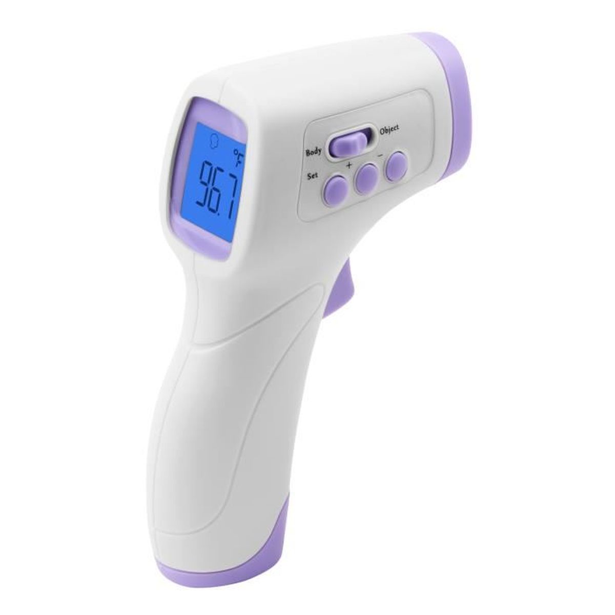 Bebe Puericulture Toilette De Bebe Thermometres Maison Thermometre Infrarouge Medical Sans Contact Thermometre Precis De Fievre Thermometre Numerique Frontal Enfant Violet Adulte Adapte Pour Bebe