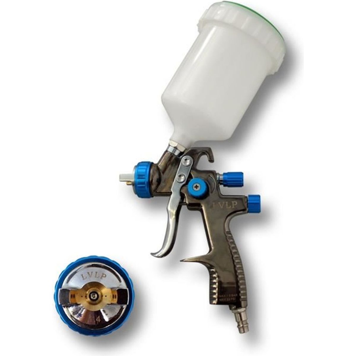 Pistolet à peinture professionnel LVLP avec buse de 1,4 mm - 34101 ...