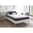 ACTISOM ACTILATEX CONFORT Matelas Latex+mémoire de forme 200x200 cm Maxi épaisseur 7zones de confort