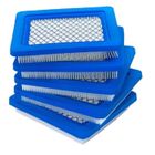 DIERCOSY Filtre à air de tondeuse à gazon Réglage de la cartouche de remplacement de la cartouche de filtre à air poussoir durable 5pcs