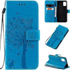 HOOXSPEED Housse Samsung Galaxy A51 Coque avec Support Portefeuille Anti-chocs Protection Étui Samsung Galaxy A51 2019 6.5" -bleu