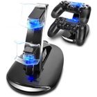 RAIDEN TRADE FR Chargeur de Contrôleur pour Manette PS4 Dock Station Support Double USB de Charge Rapide