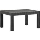 vidaXL Table de jardin Anthracite 58x58x41 cm PP