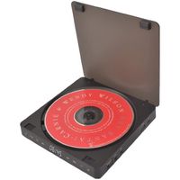 ZXNQ Lecteur CD Portable Rechargeable, Lecteur MP3 avec écouteurs 3,5 mm Walkman, avec Protection Anti-Chocs A455