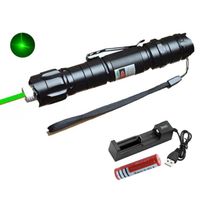Pointeur Laser Haute Puissance - 50MW 532NM vert laser - USB Rechargeable - 18650 batterie et Chargeur - portée 5000 Mètres