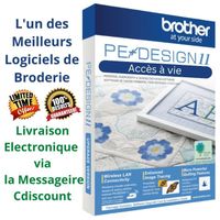 Brother PE Design 11 Embroidery Machine Software Lifetime Activation Key