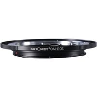 Adaptateur Objectif Olympus Om vers Canon EOS - K&F Concept - Avec Goupille de Verrouillage et Vis de Butée