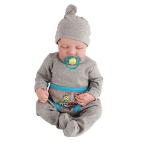 Mini Poupée Reborn Garçon Tout Silicone – Corps Souple Et Flexible, Neuf
