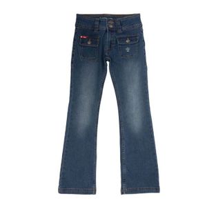 Jean Évasé Fille Essentials – Patte D’Éléphant Extensible Confort