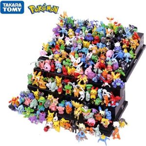 FIGURINE - PERSONNAGE Lot de 48 Figurines Pokémon Jouet Jeux Personnage 