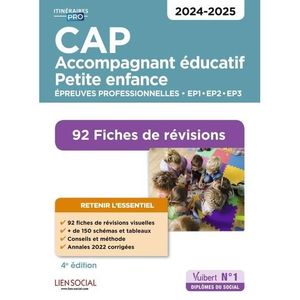 PRÉPARATION CONCOURS CAP Accompagnant éducatif petite enfance - Épreuves professionnelles - 2024-2025
