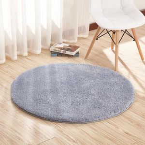 Tapis Rond Gris Achat Vente Tapis Rond Gris Pas Cher Cdiscount