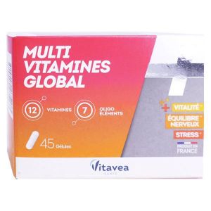 COMPLEMENTS ALIMENTAIRES - VITALITE Vitavea Multi Vitamines Global 45 gélules